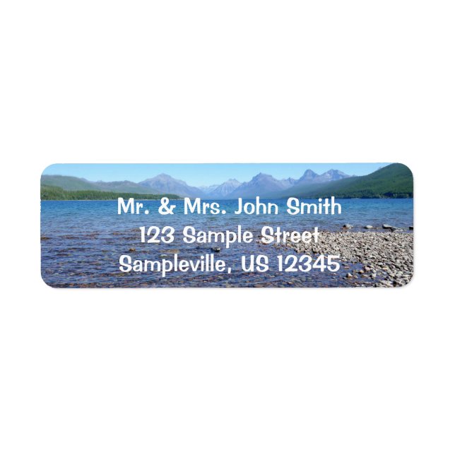 Lake McDonald II Return Address Label (Front)