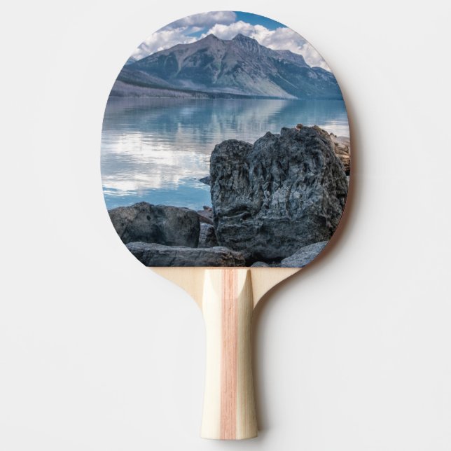 Lake McDonald Ping Pong Paddle (Front)