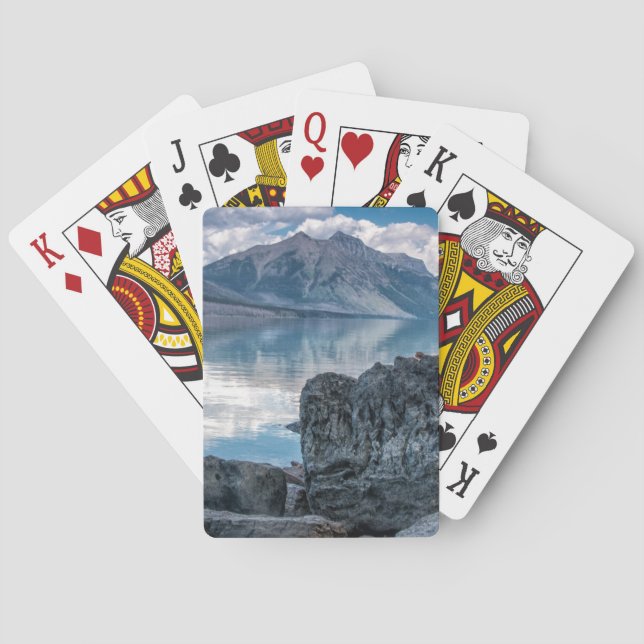 Lake McDonald Playing Cards (Back)