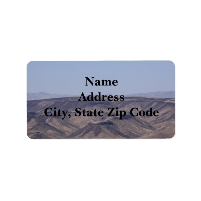 Lake Mead Address Labels (Front)