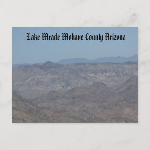Lake Mead National Park Post Card