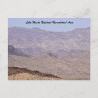 Lake Mead National Recreational Area Post Card