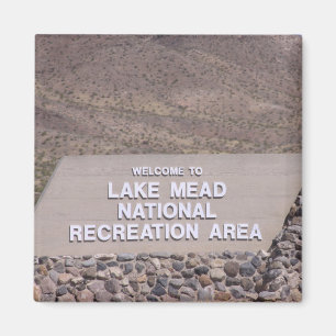 Lake Meade Recreational Area sign Magnet