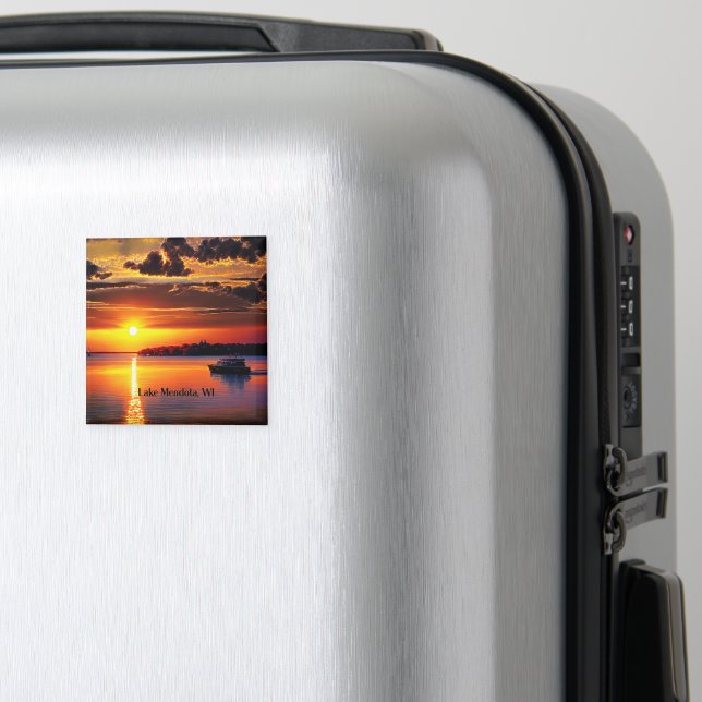 Lake Mendota, WI, Magnet (In Situ (Luggage))