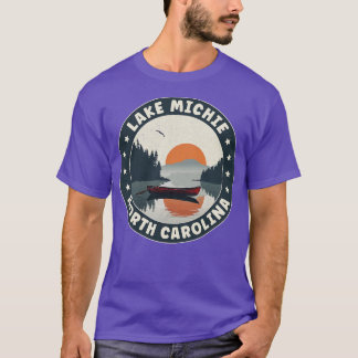 Lake Michie North olina Sunset T-Shirt