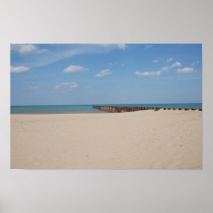 Lake Michigan Beach Poster