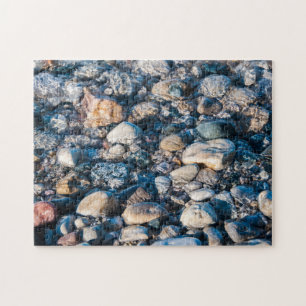 Lake Michigan Beach Stones Underwate Jigsaw Puzzle