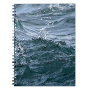 Lake Michigan Blue Water Notebook