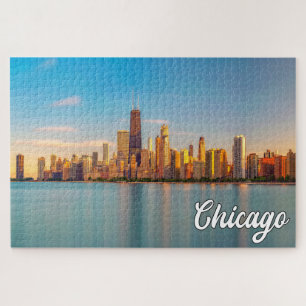 Lake Michigan, Chicago, Illinois, USA Jigsaw Puzzle