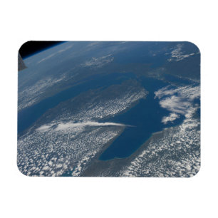 Lake Michigan, Lake Huron And State Of Michigan. Magnet