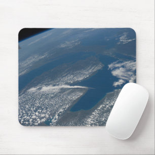 Lake Michigan, Lake Huron And State Of Michigan. Mouse Pad