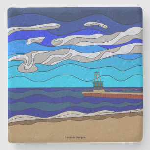 Lake Michigan - Limestone Coaster