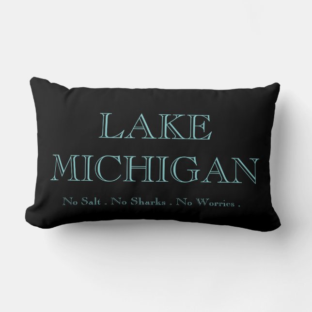 Lake Michigan - Lumbar Cushion (Front)