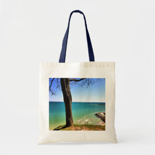 Lake Michigan, Port Washington, WI Tote Bag