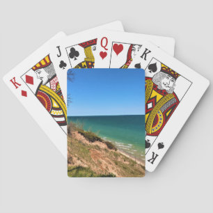 Lake Michigan, Port Washington, Wisconsin Playing Cards