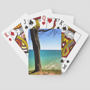 Lake Michigan, Port Washington, Wisconsin Playing Cards