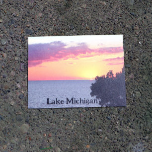 Lake Michigan Postcard