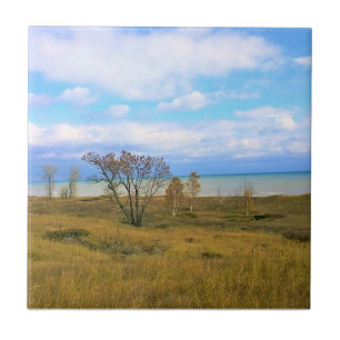 Lake Michigan, Sheboygan, Wisconsin Ceramic Tile
