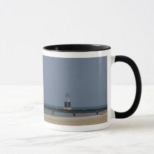 Lake Michigan Shores Beacon Light Mug