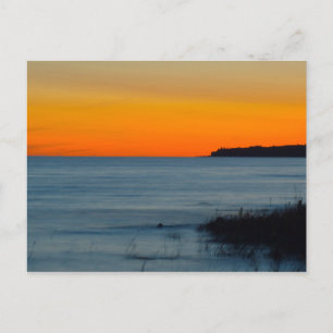 Lake Michigan Sunset, Michigan Postcard