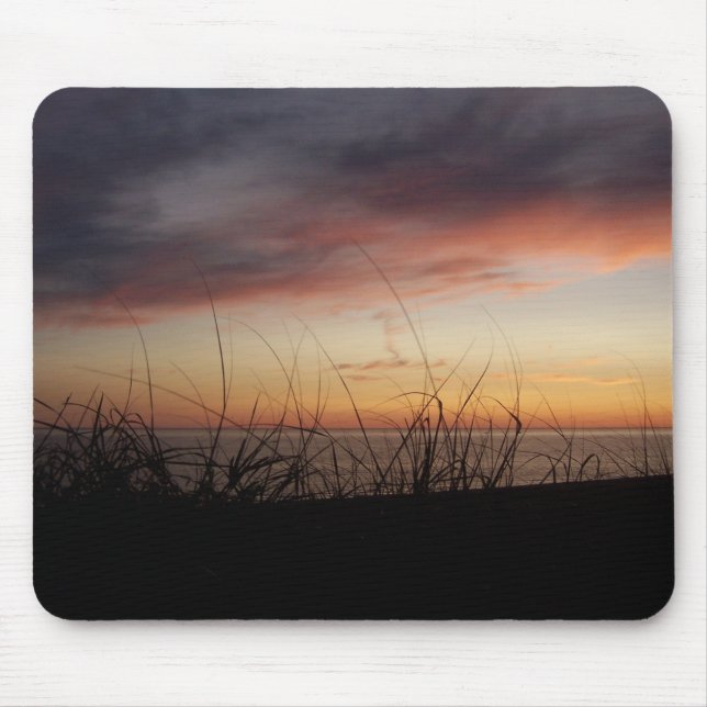Lake Michigan Sunset Mouse Pad (Front)