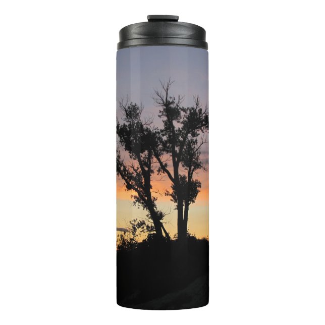Lake Michigan Sunset Thermal Tumbler (Front)