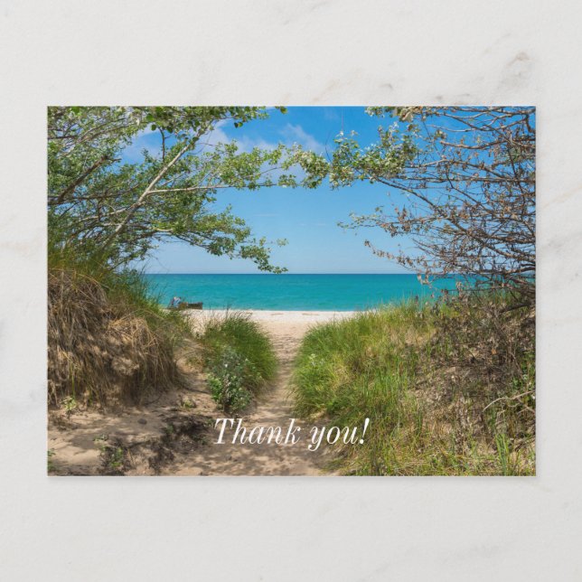 Lake Michigan Tranquillity Postcard (Front)