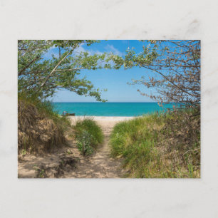Lake Michigan Tranquillity Postcard