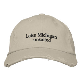 LAKE MICHIGAN - unsalted Embroidered Hat