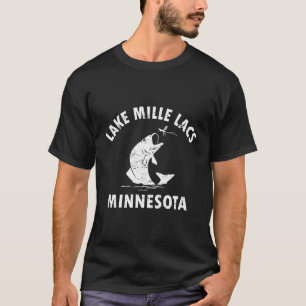 Lake Mille Lacs Fishing Hoodie Bass Fisherman Gift T-Shirt