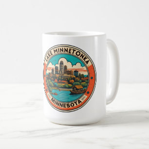 Lake Minnetonka, Minnesota fishing and boating Coffee Mug