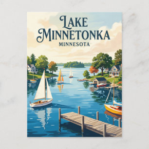Lake Minnetonka, Minnesota Postcard
