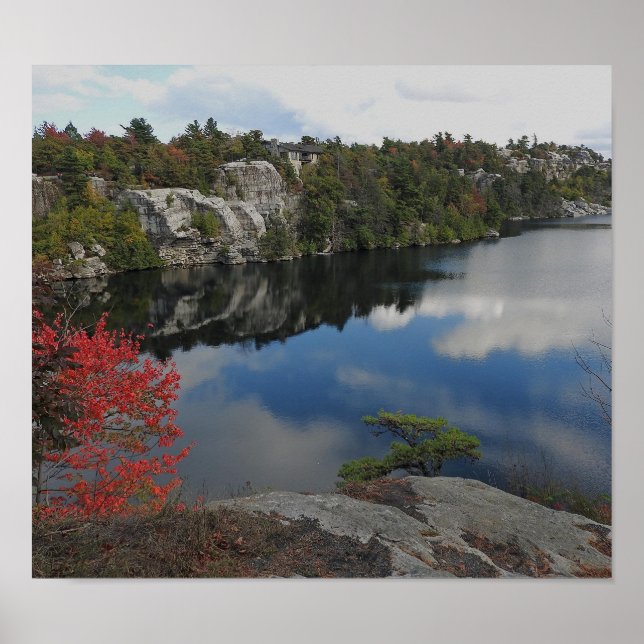 Lake Minnewaska Poster (Front)