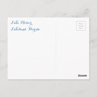 Lake Mirror - Lakeland, Florida postcard