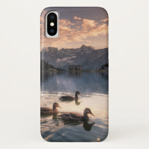 Lake Misurina Dolomites, Italy iPhone X Case
