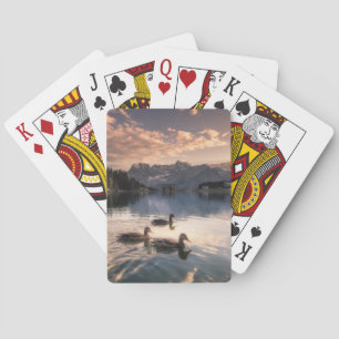 Lake Misurina Dolomites, Italy Playing Cards