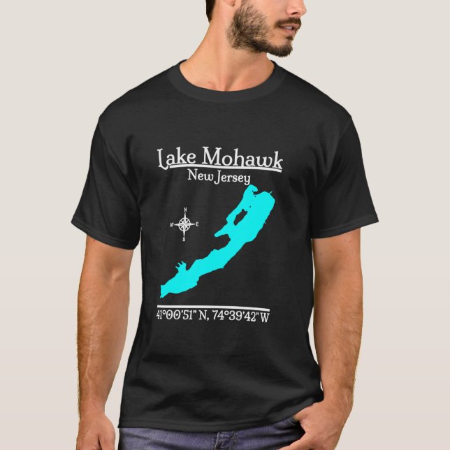 Lake Mohawk New Jersey Long Sleeve T Shirt (Front)