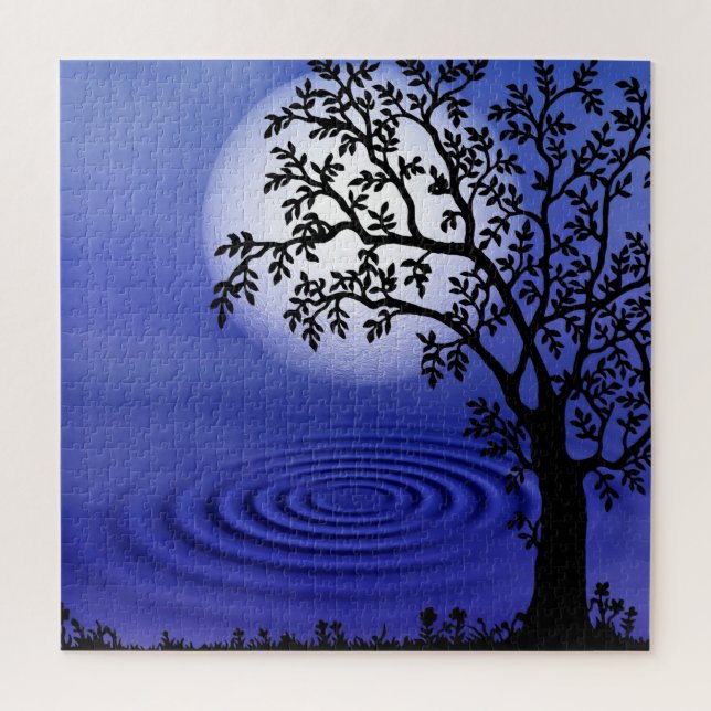 Lake Moon Jigsaw Puzzle (Vertical)