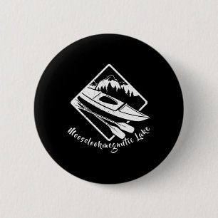 Lake Mooselookmeguntic Maine Kayak Kayaking Boatin 6 Cm Round Badge