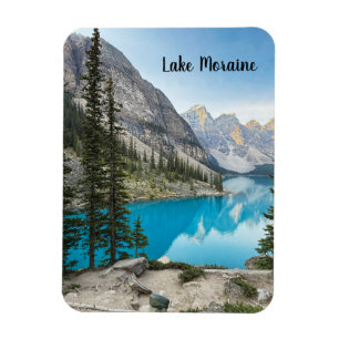 Lake Moraine in Banff Canada Magnet