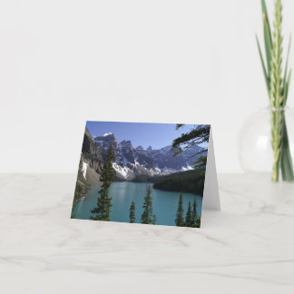 Lake Moraine Notecard
