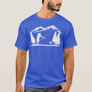Lake Mountain Bowfishing Bowfisherman Bow Fishing T-Shirt