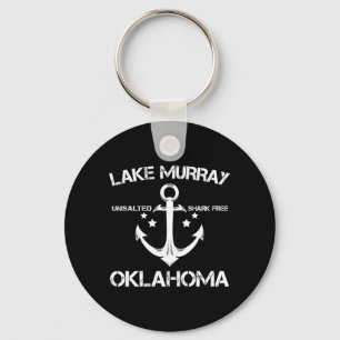 Lake Murray Oklahoma Funny Fishing Camping Summer Key Ring