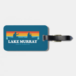 Lake Murray South Carolina Canoe Luggage Tag