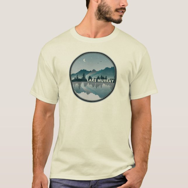 Lake Murray South Carolina Reflection T-Shirt (Front)