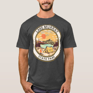 Lake Murray State Park Oklahoma Badge T-Shirt