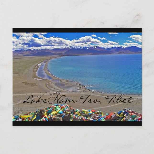Lake Nam-Tso in Tibet Postcard (Front)