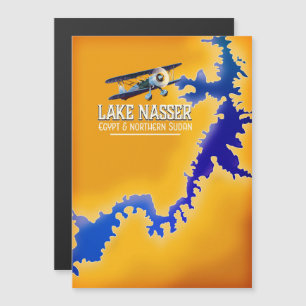 Lake Nasser Egypt and Sudan Map