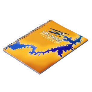Lake Nasser Egypt and Sudan Map Notebook