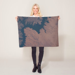 Lake Nasser Fleece Blanket